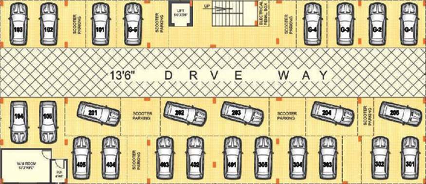 Images for Cluster Plan of Umas Developers Aakruthi Mansion