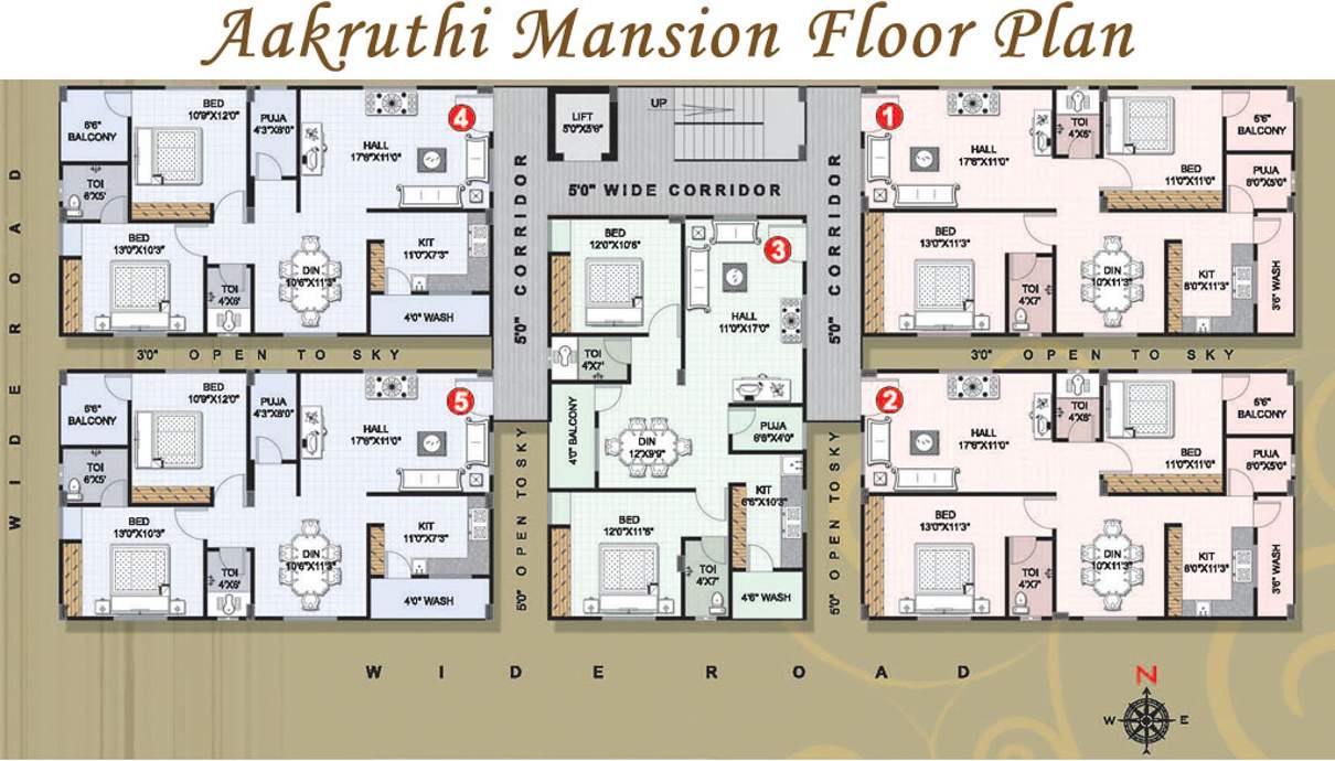 Images for Cluster Plan of Umas Developers Aakruthi Mansion
