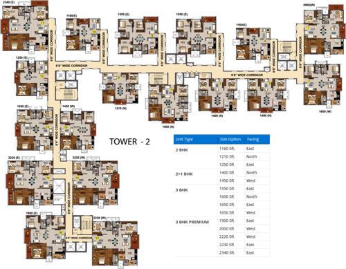  marina-skies Images for Cluster Plan of Cybercity Marina Skies