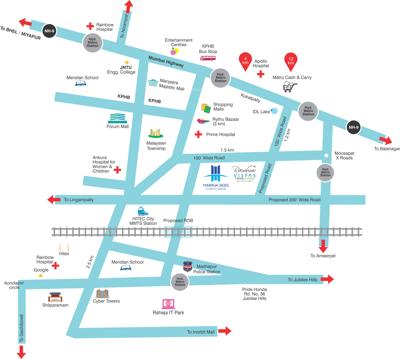  marina-skies Images for Location Plan of Cybercity Marina Skies