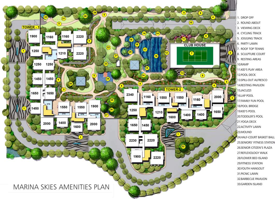 marina skies Images for Master Plan of Cybercity Marina Skies