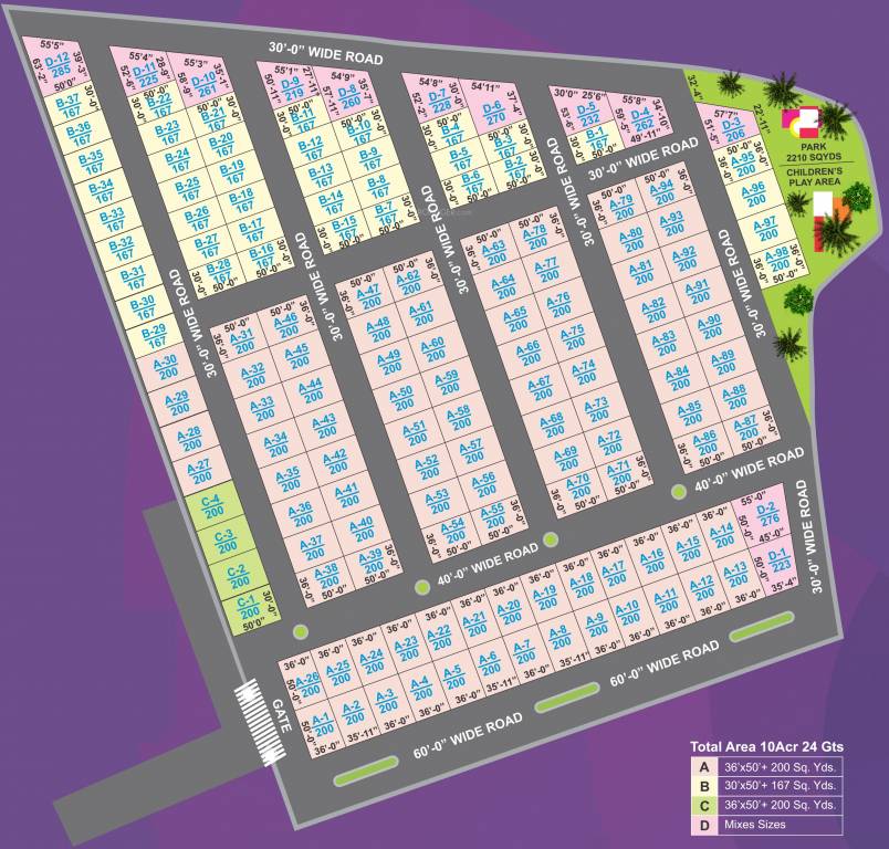 Images for Layout Plan of Pride Lake Town