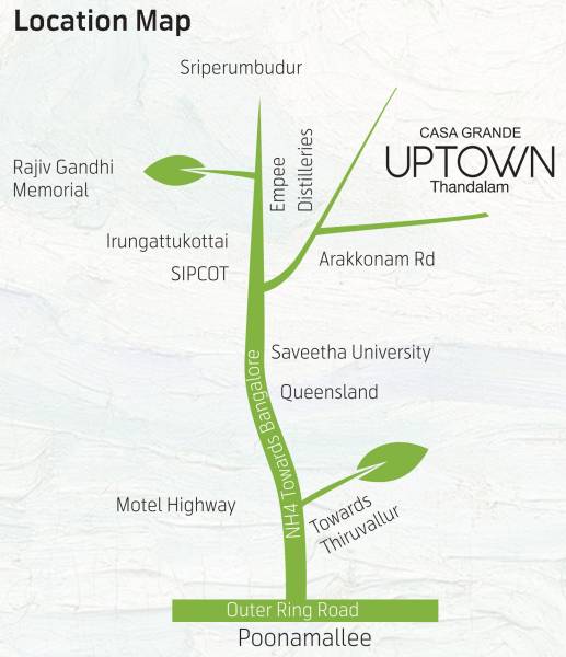 Images for Location Plan of Casagrand Uptown
