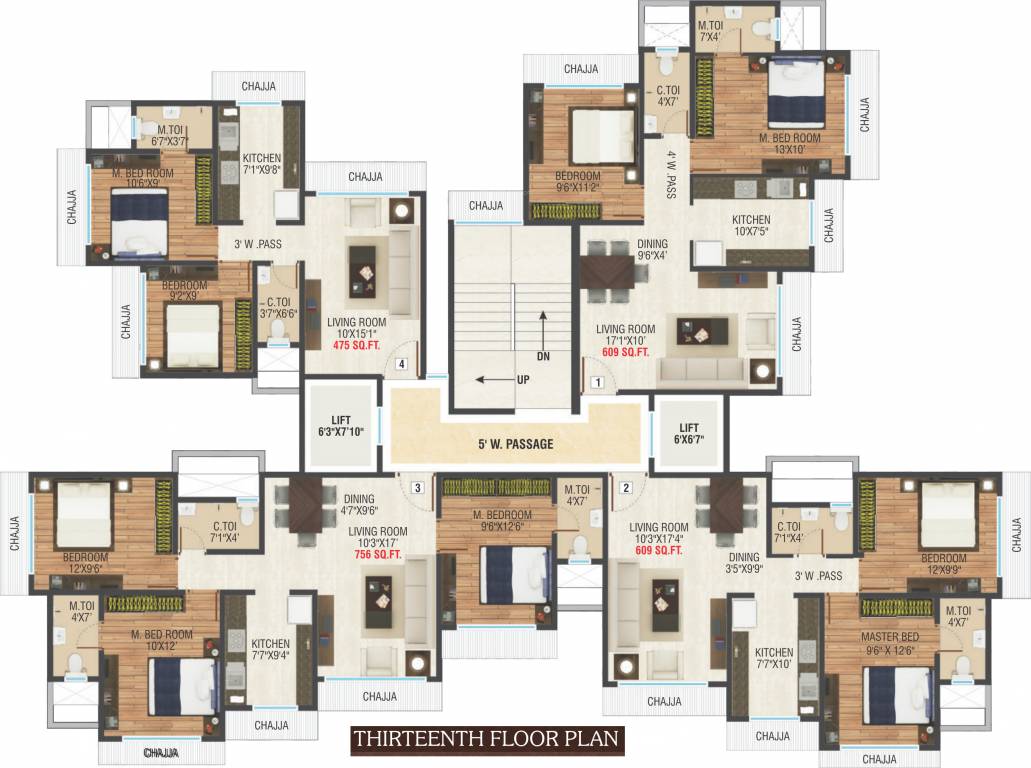 Images for Cluster Plan of Shanti Ganesh Siddhi 2
