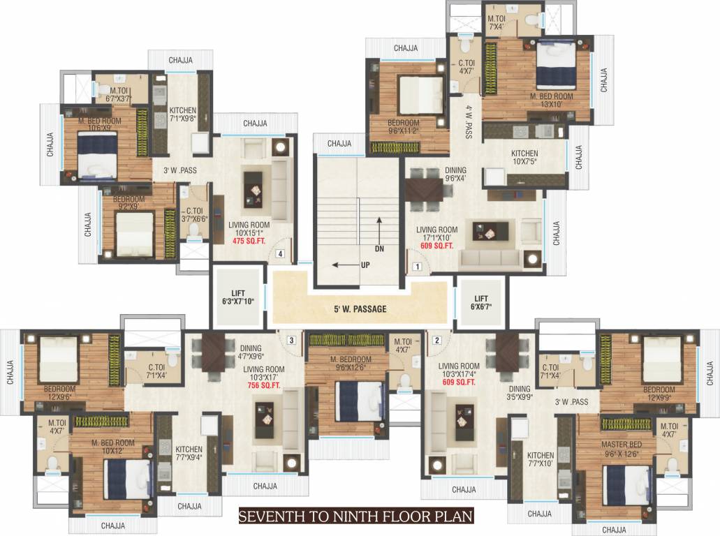 Images for Cluster Plan of Shanti Ganesh Siddhi 2