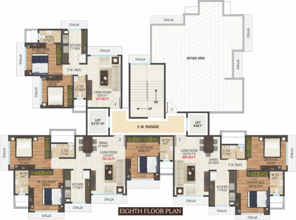 Images for Cluster Plan of Shanti Ganesh Siddhi 2