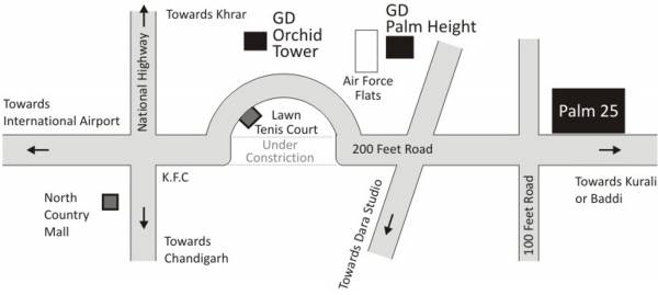Images for Location Plan of Galaxy Palm 25