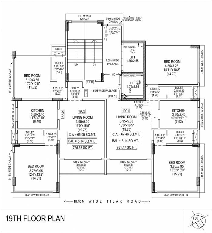 Images for Cluster Plan of Rishiraj Pearl Crest