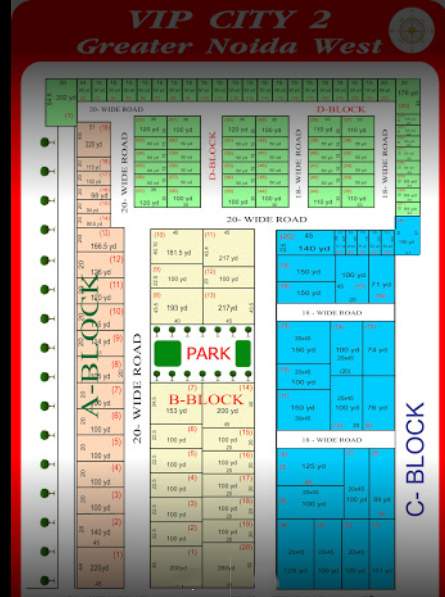  vip city 2 Layout Plan