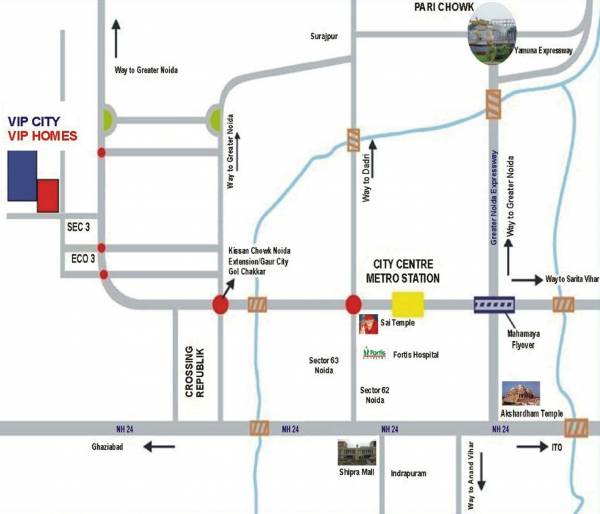 Images for Location Plan of Budget VIP City 2 Images for Location Plan of Budget VIP City 2