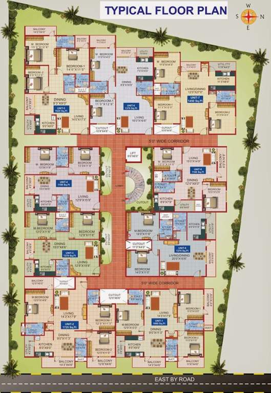 sannidhanam Images for Cluster Plan of Mega Sannidhanam