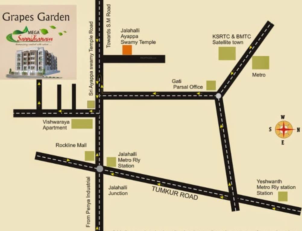 sannidhanam Images for Location Plan of Mega Sannidhanam