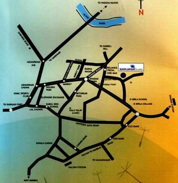 Images for Location Plan of Reputed Builder Sawalaram Shrushti