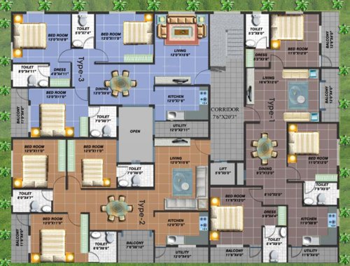  pebble Images for Cluster Plan of Saveria Pebble