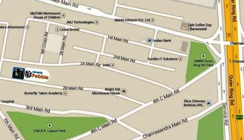  pebble Images for Location Plan of Saveria Pebble