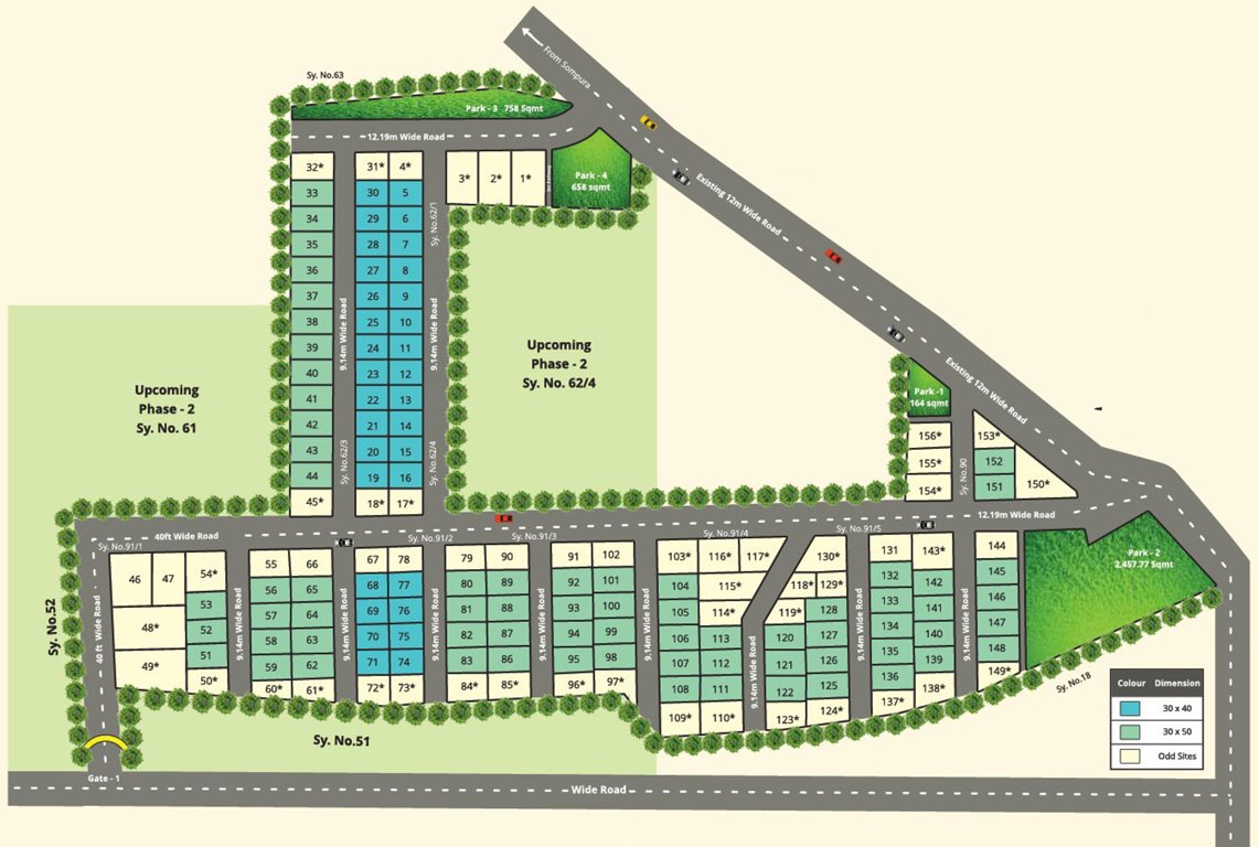 Images for Layout Plan of Saanvi Nature Valley
