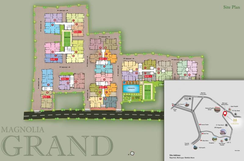  grand Images for Site Plan of Magnolia Grand