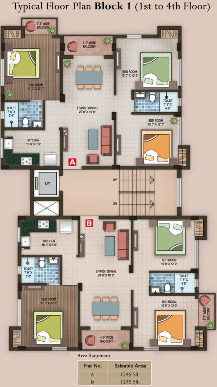 Images for Cluster Plan of Magnolia Grand