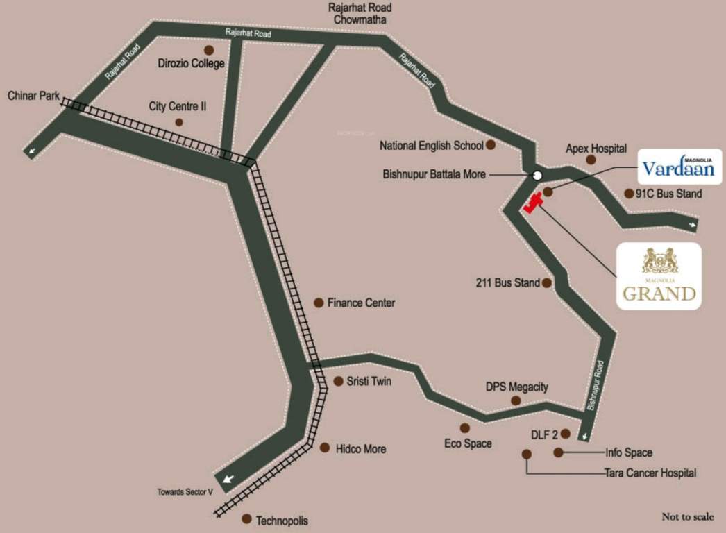 grand Images for Location Plan of Magnolia Grand