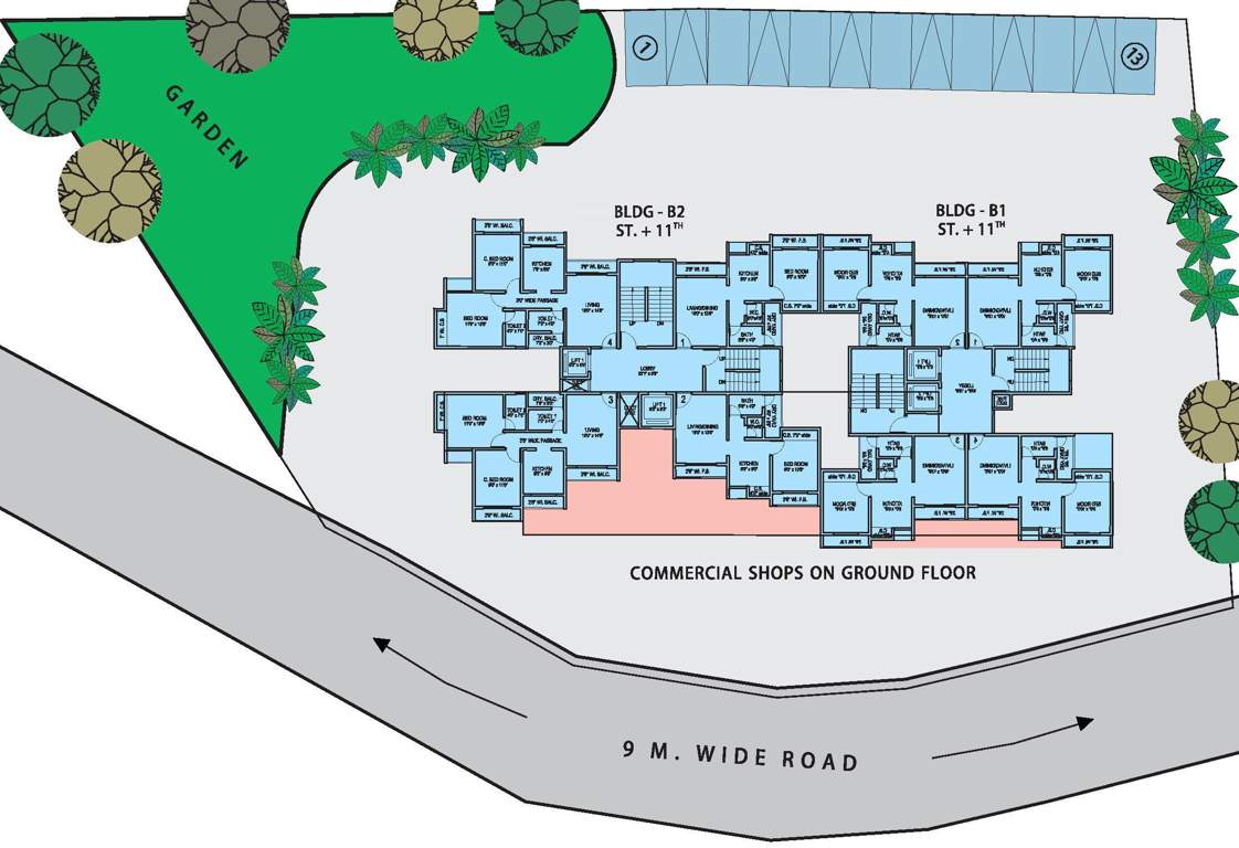 shree hari residency Images for Layout Plan of Shree Odhav Hari Residency