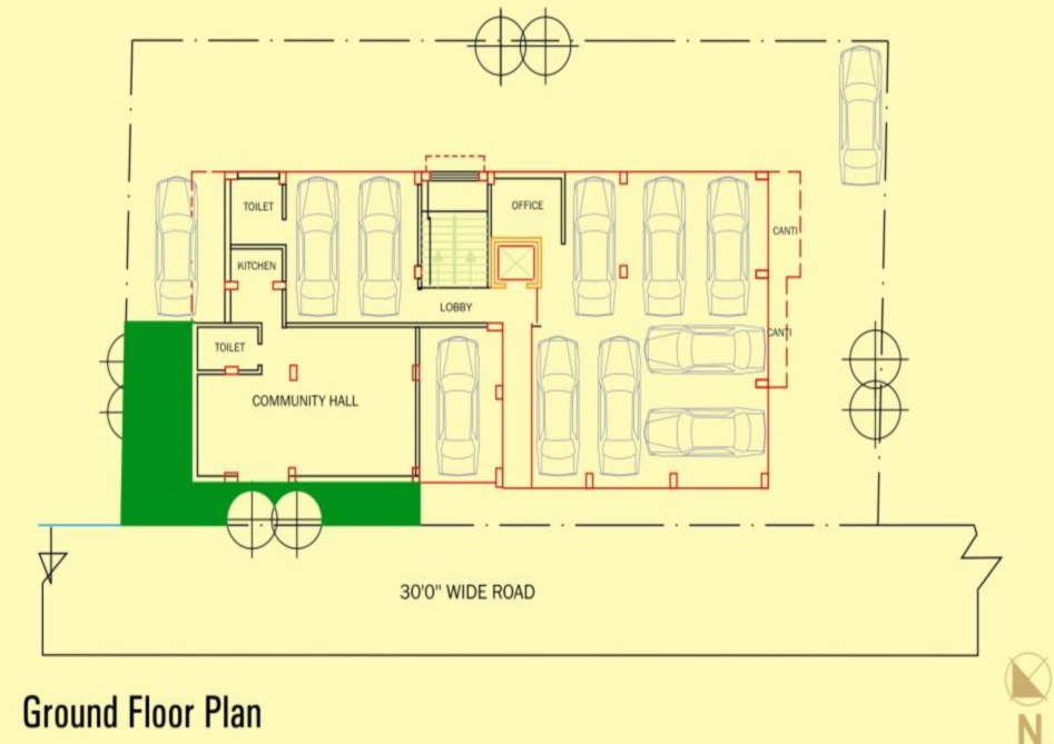  habitat Habitat Cluster Plan For Ground Floor