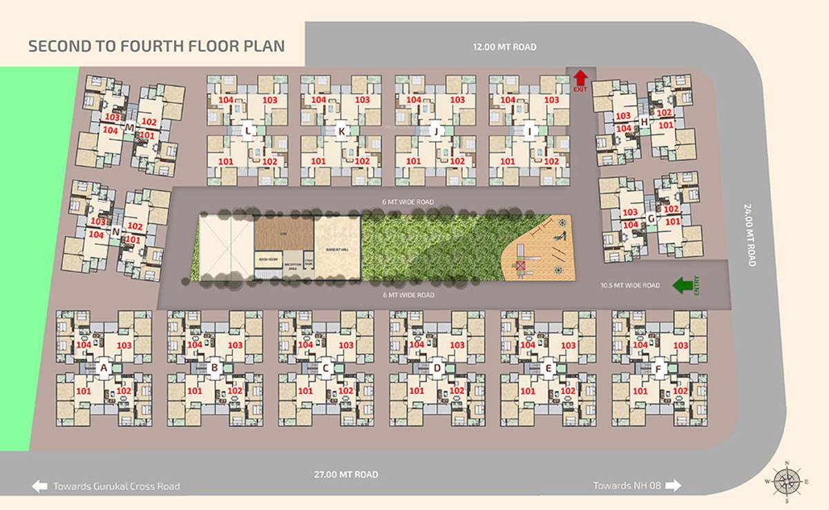 Images for Cluster Plan of Wallman Sukhdham Signature