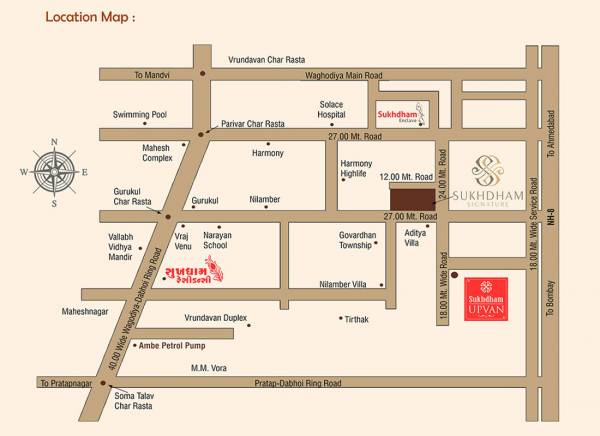 Images for Location Plan of Wallman Sukhdham Signature