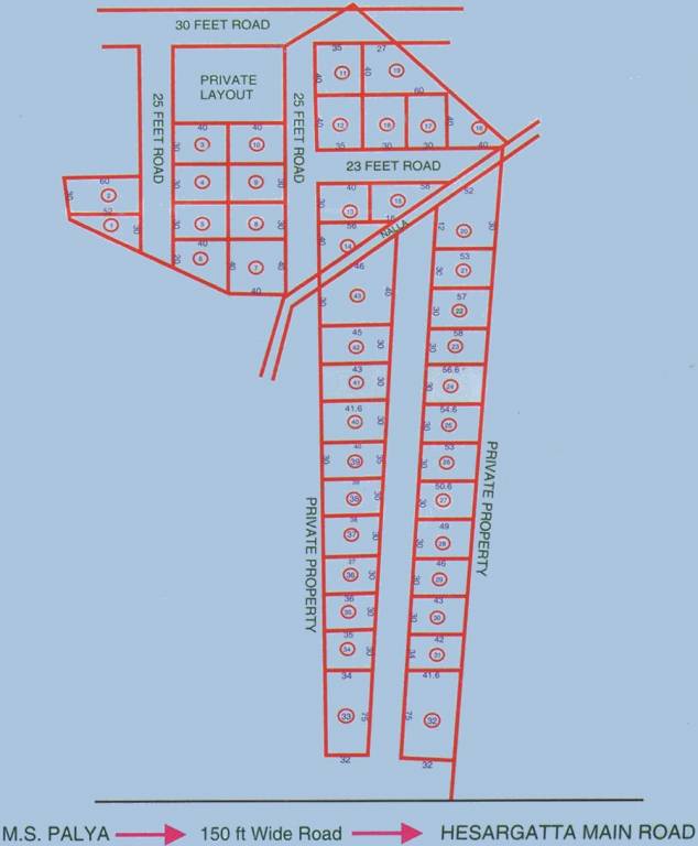 Images for Layout Plan of Royal Developers And Promoters Sri Krishna Residency