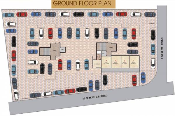 Images for Cluster Plan of Jay Tulshi Heights