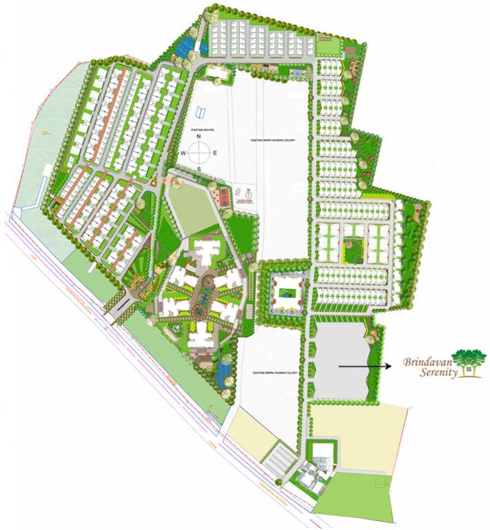 Images for Master Plan of Adventz Brindavan Serenity