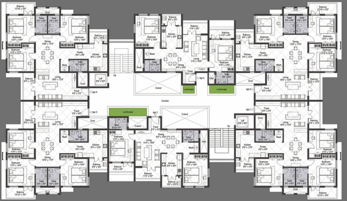 Images for Cluster Plan of Northernsky West Point