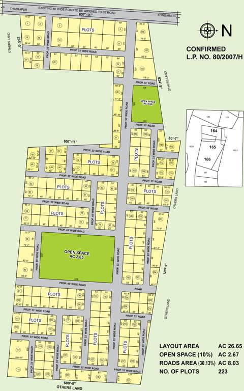 Images for Layout Plan of Avigna Fortune County