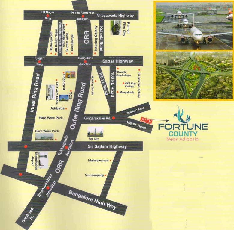 Images for Location Plan of Avigna Fortune County