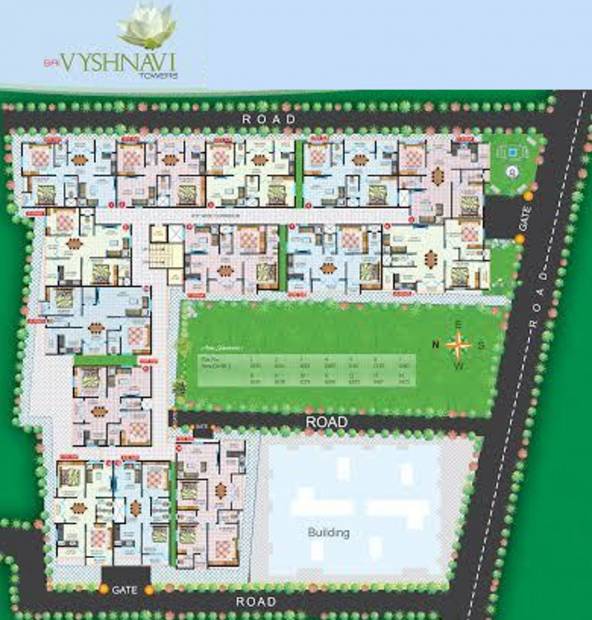 Images for Site Plan of Sri Vyshnavi Constructions Sri Vyshnavi Towers