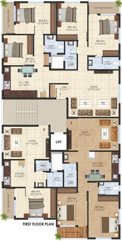 Images for Cluster Plan of Jay Vijay Paradise Park