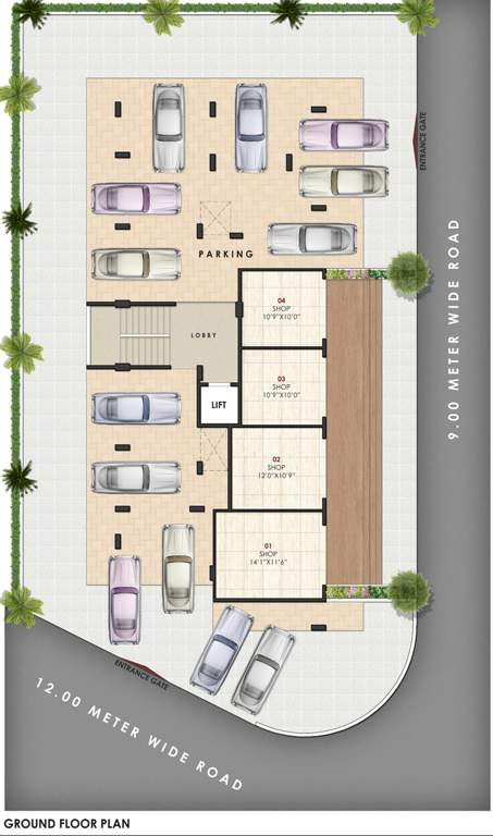 Images for Cluster Plan of Jay Vijay Paradise Park
