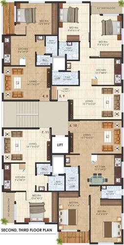 Images for Cluster Plan of Jay Vijay Paradise Park
