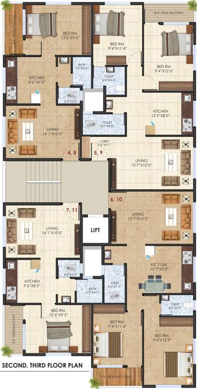 Images for Cluster Plan of Jay Vijay Paradise Park