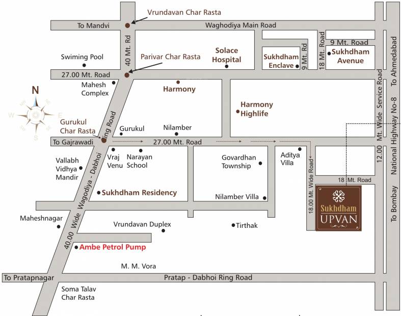 Images for Location Plan of Wallman Sukhdham Upvan