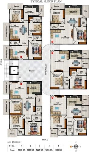 Images for Cluster Plan of Venkys Sona Harshi Paradise
