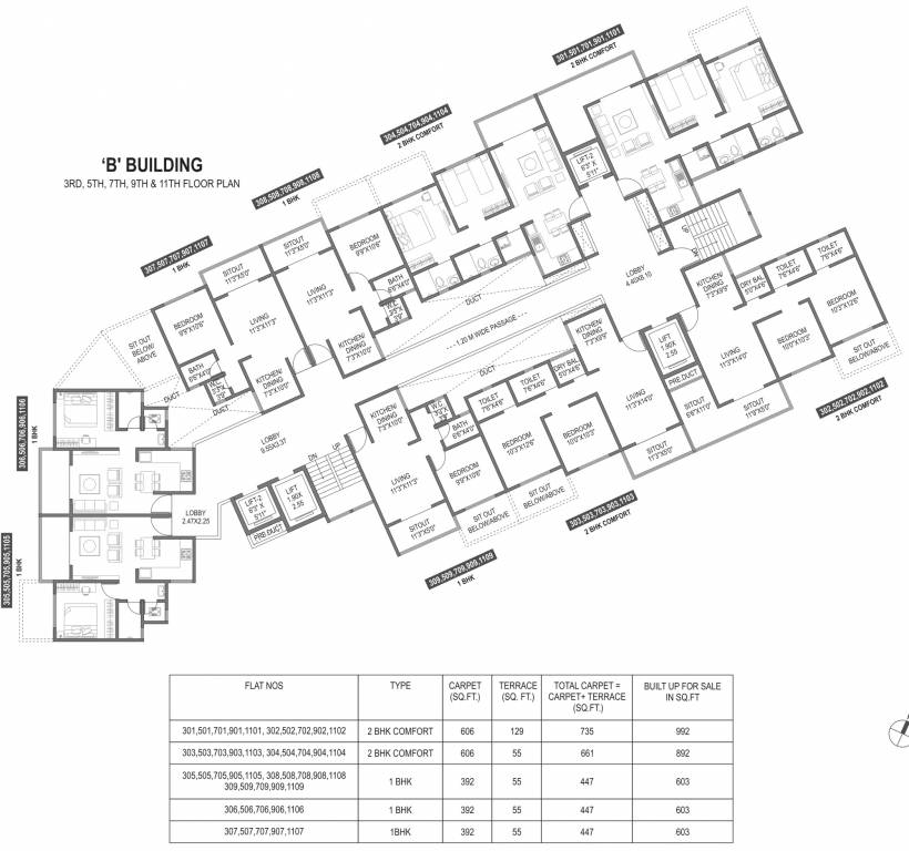 Images for Cluster Plan of Saffron Platinum Park