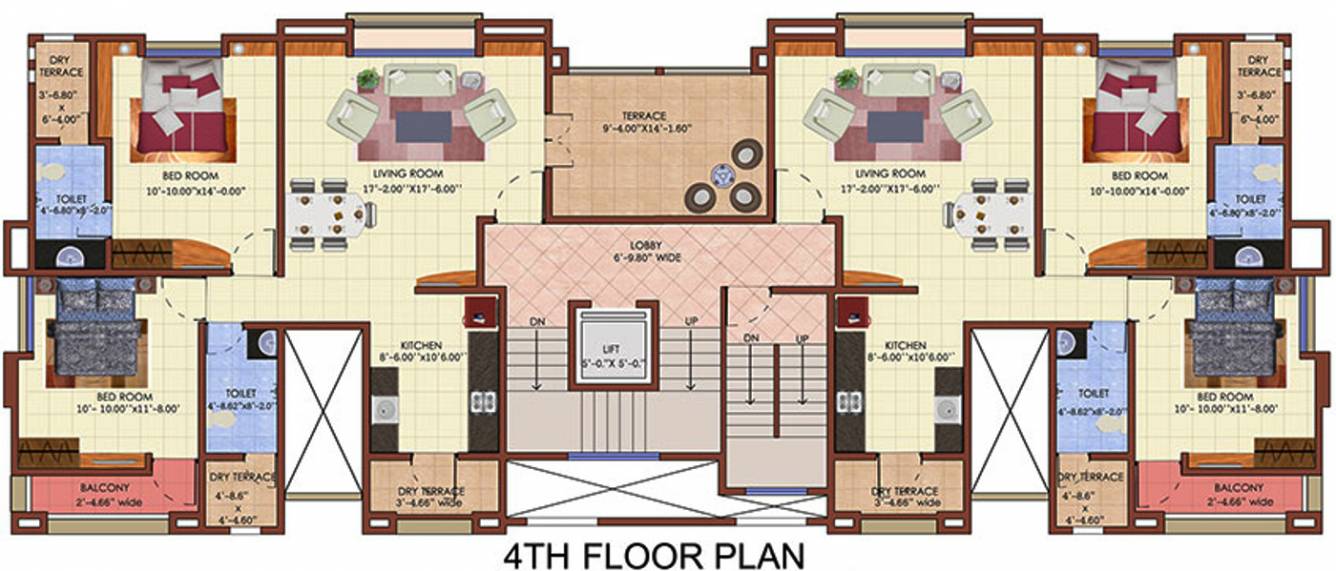 Images for Cluster Plan of Mehta Ixora
