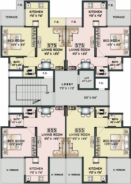 Images for Cluster Plan of Odhav Omkara