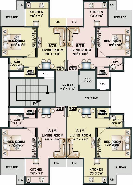 Images for Cluster Plan of Odhav Omkara