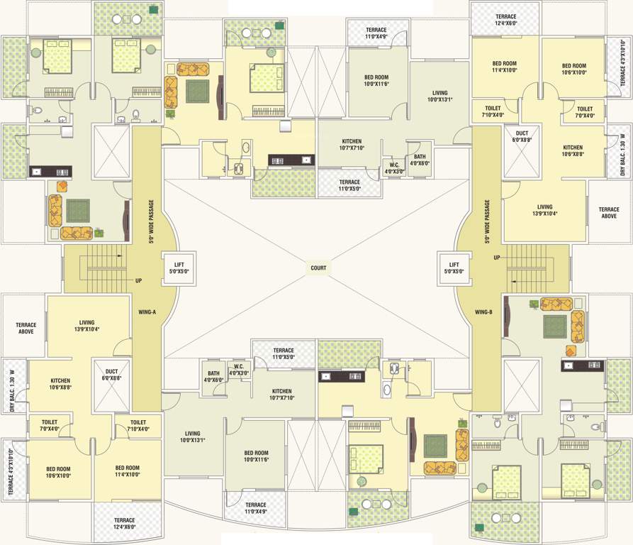  ganesh leela Images for Cluster Plan of Veddant Ganesh Leela