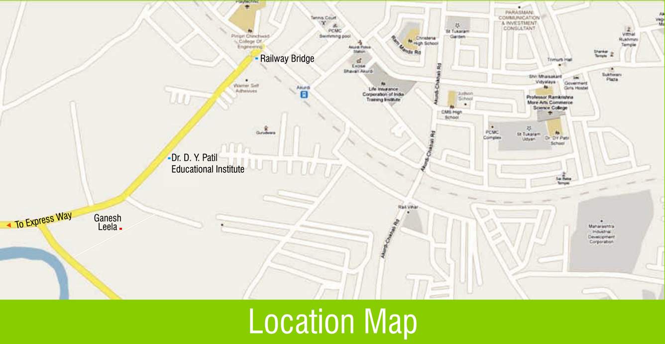  ganesh leela Images for Location Plan of Veddant Ganesh Leela