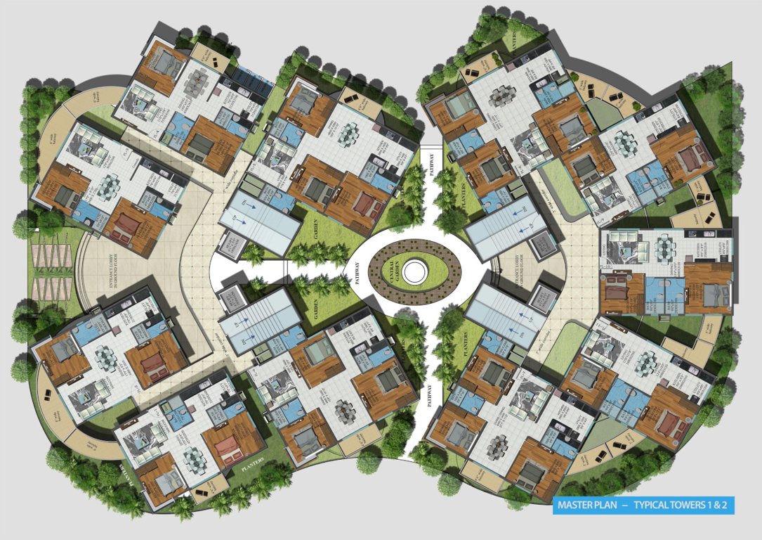  carlisle Block A Wing 1 Cluster Plan