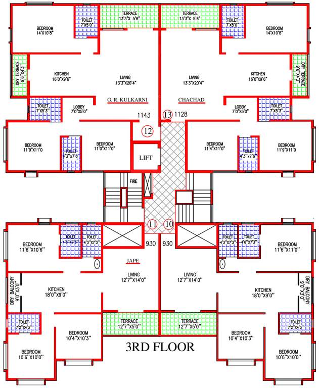  niranka coop hsg soc  Images for Cluster Plan of Vyas Niranka Coop HSG SOC
