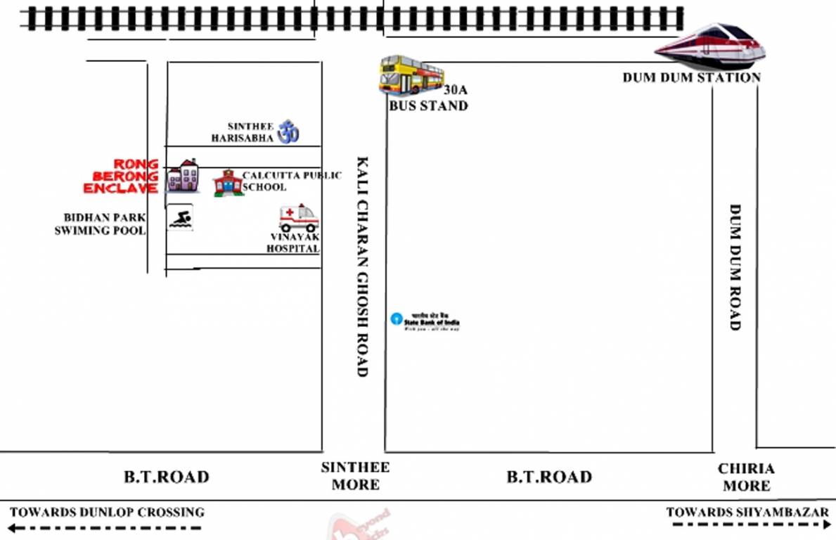 Images for Location Plan of Beyond Bidhan Enclave