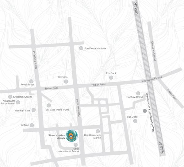 Images for Location Plan of C Square Shree Krushna Arcade